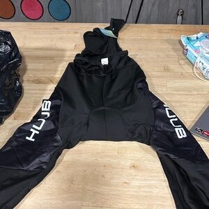 Black HUB Cycling Bib Shorts